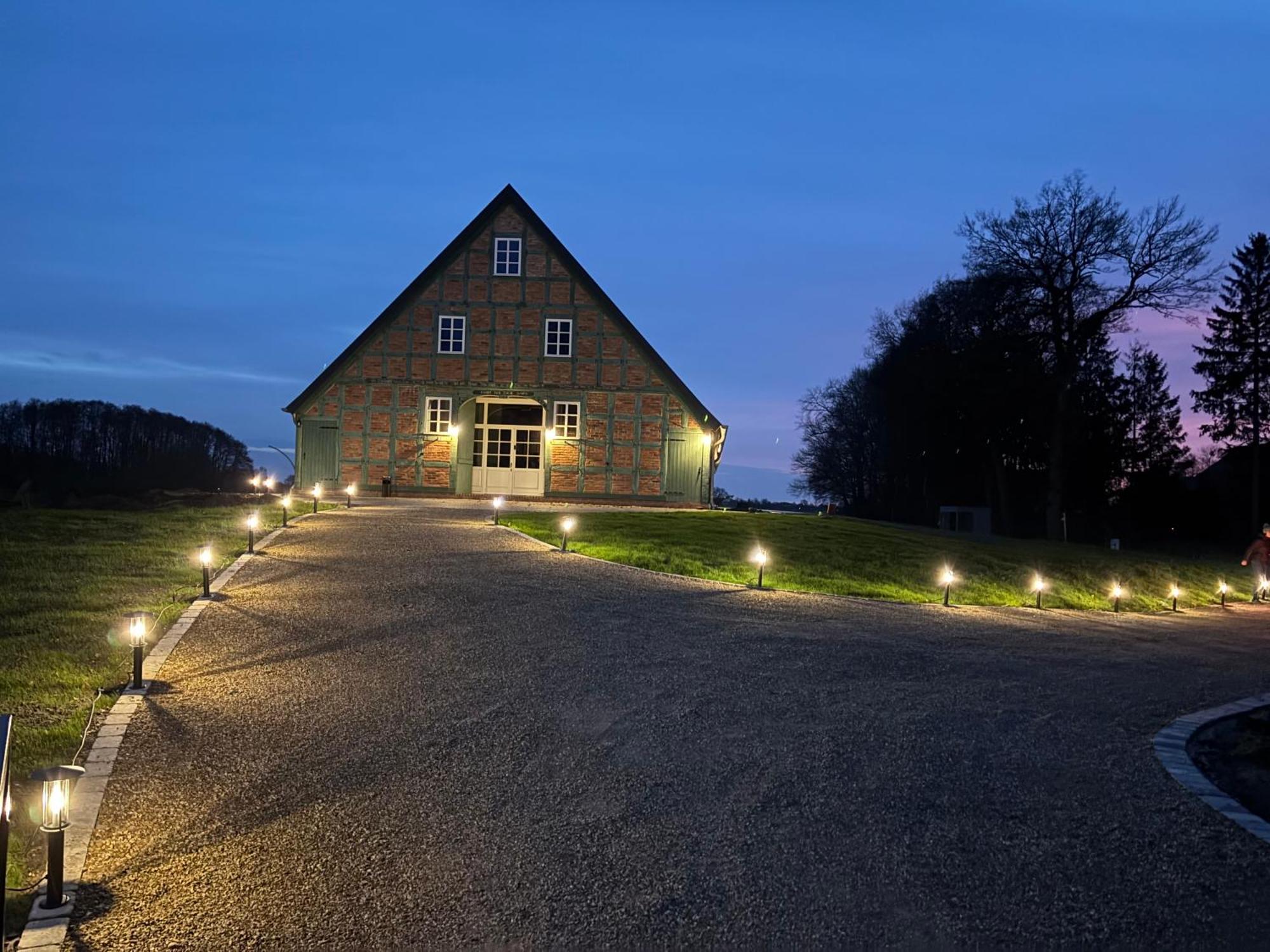 Niedersaechsisches Hallenhaus Im Modernen Gewand Lilienthal  Extérieur photo